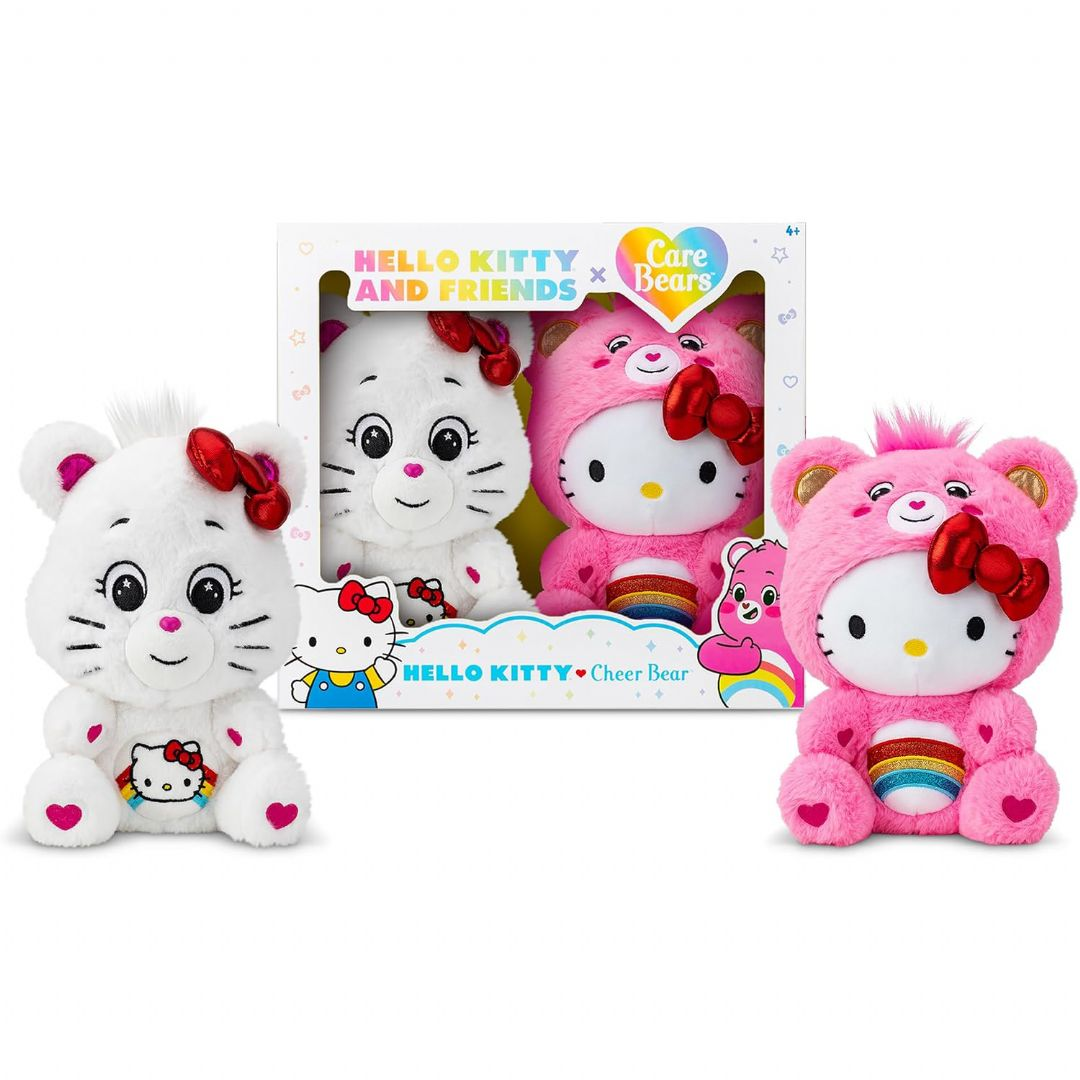 Care Bears Hello Kitty 2-pack 25cm Care Bears Hello Kitty 2-pack 25cm