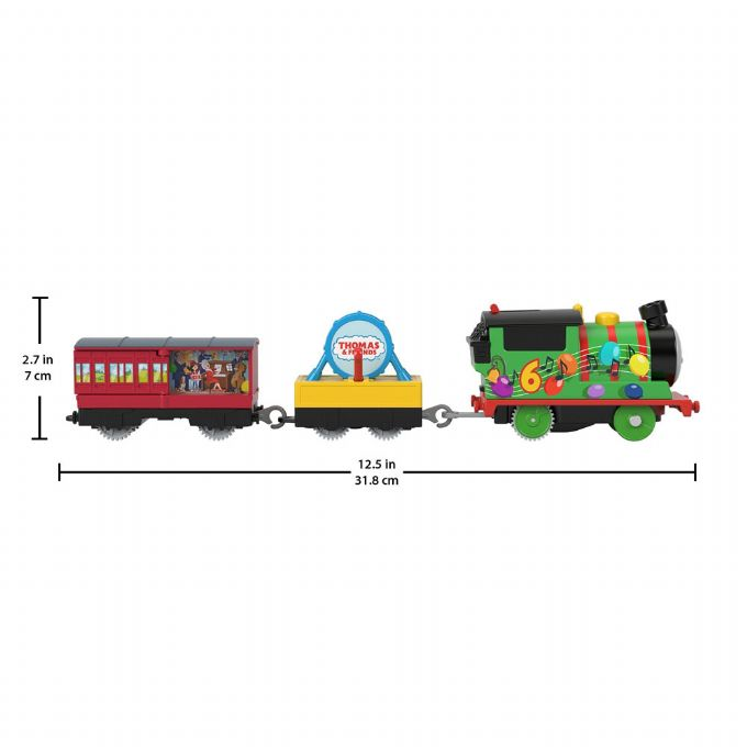 Thomas Train Party Percy akkukyttinen version 3