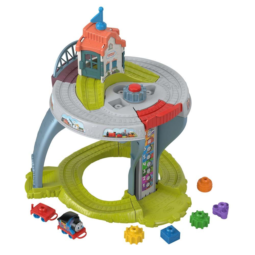 Thomas Tog Mit Første Togbane-Bord Thomas Tog Togbaner HXP49