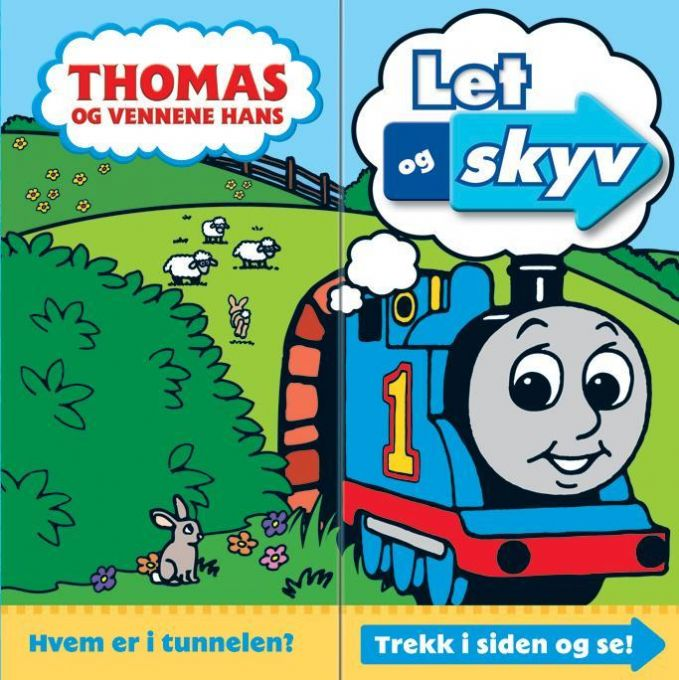 Thomas Tog - Drag and find book NORWEGIAN version 1