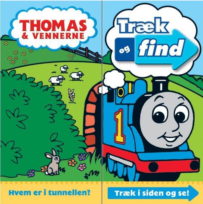 Thomas Tog Book - Dra och hitta bok version 1