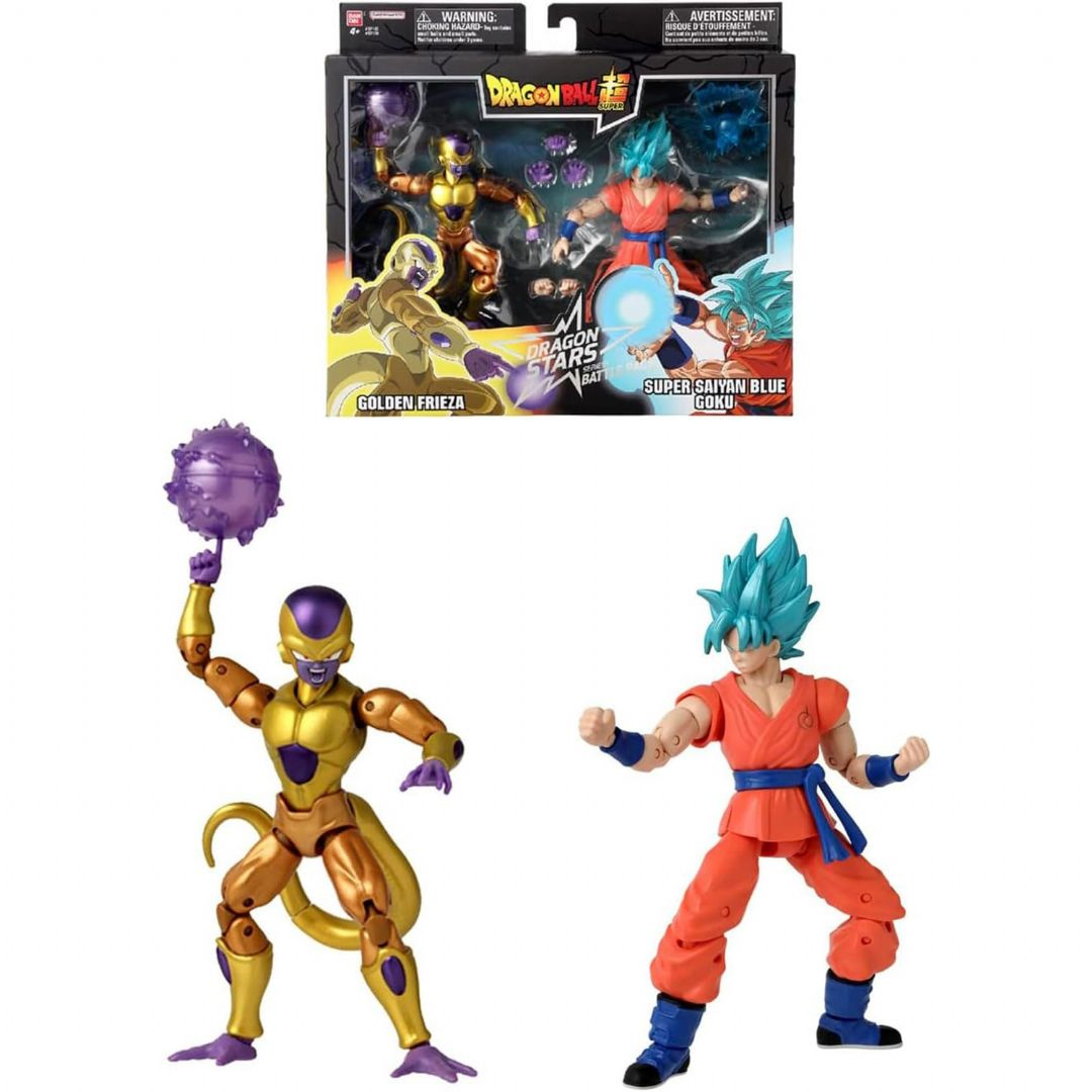 Super Saiyan Blue Goku vs Golden Frieza