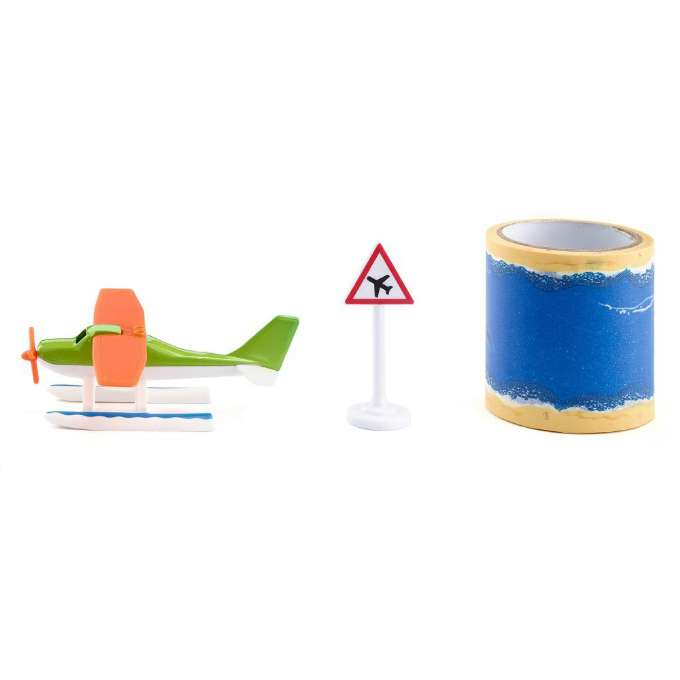 Water plane with tape version 1