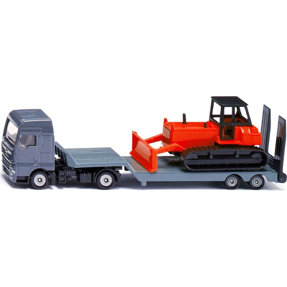 MAN Lastbil med Bulldozer