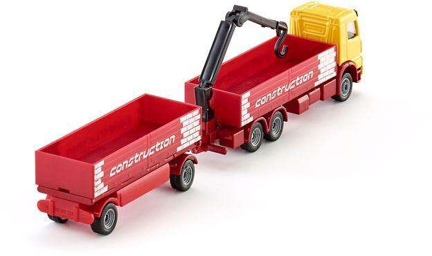 Siku - 1:87 Scale Truck For Construction Material & Trailer - 1797 - Review  