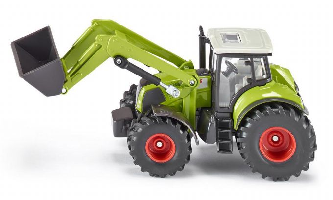 Claas Axion 850 with front loader version 2