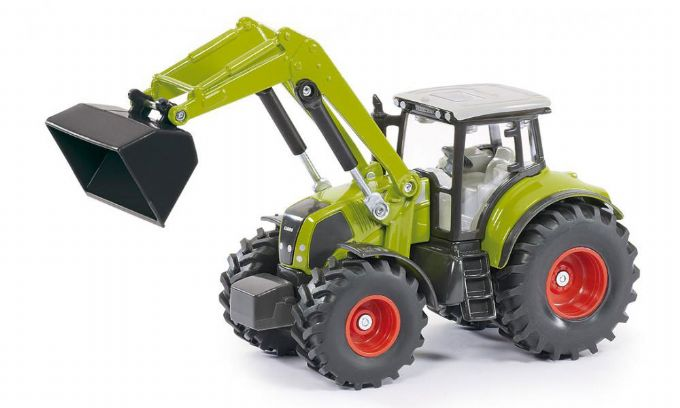 Claas Axion 850 with front loader version 3