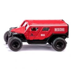 siku monstertruck GHE-O Rescue punainen 1:50