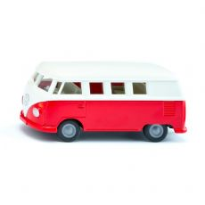 Siku VW T1 -bussi punavalkoinen 1:50