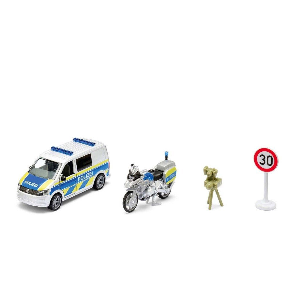 VW T6 med BMW police motorcykel 1:50