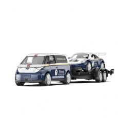 VW ID. Buzz med Porsche 911 1:50