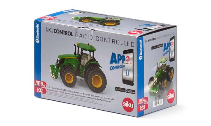 John Deere 7290R med Bluetooth, 1:32 - SIKU 6735 Shop 