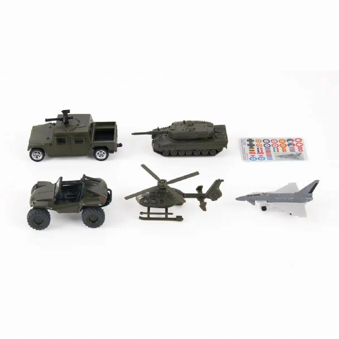 SIKU militärset med 5 fordon version 1