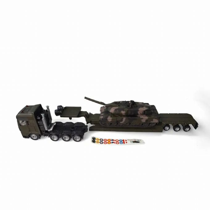 SIKU Låglastare med stridsvagn 1:87 version 3