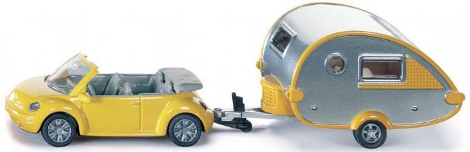 Bil med campingvogn version 1
