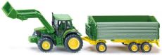 John Deere Traktori ja pervaunu 1:87