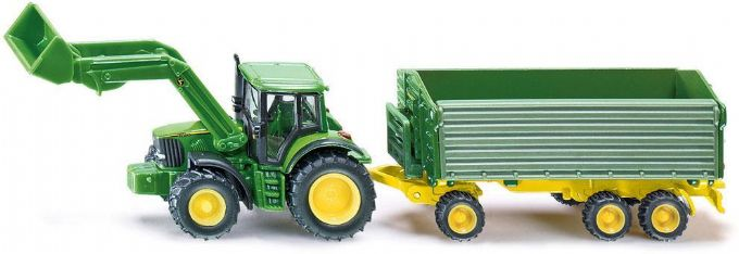 John Deere Traktori ja pervaunu 1:87 version 1