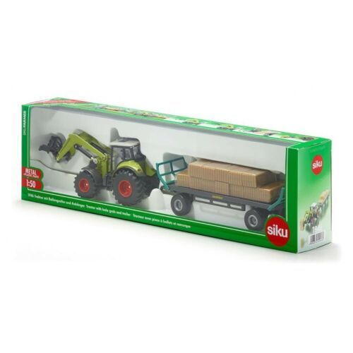 Traktor med balle griber 1:50 version 2