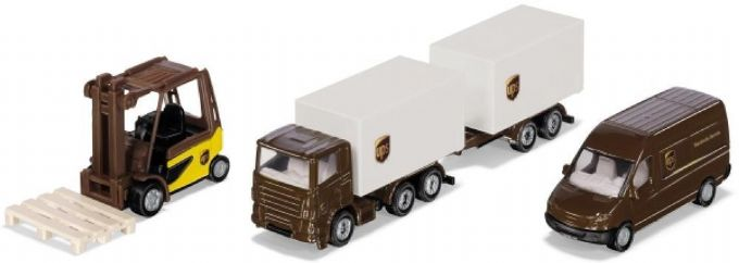 UPS Logistics truck set version 1