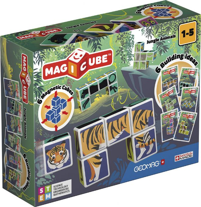 Geomag Magicube Jungledyr version 1