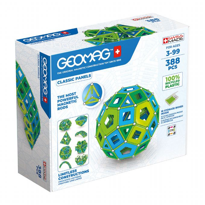 Geomag Panels Masterbox Cold 388 delar version 1
