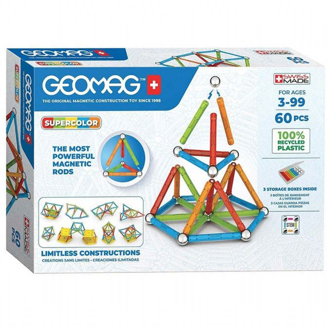 Geomag Supercolor Paneler 60 delar version 1