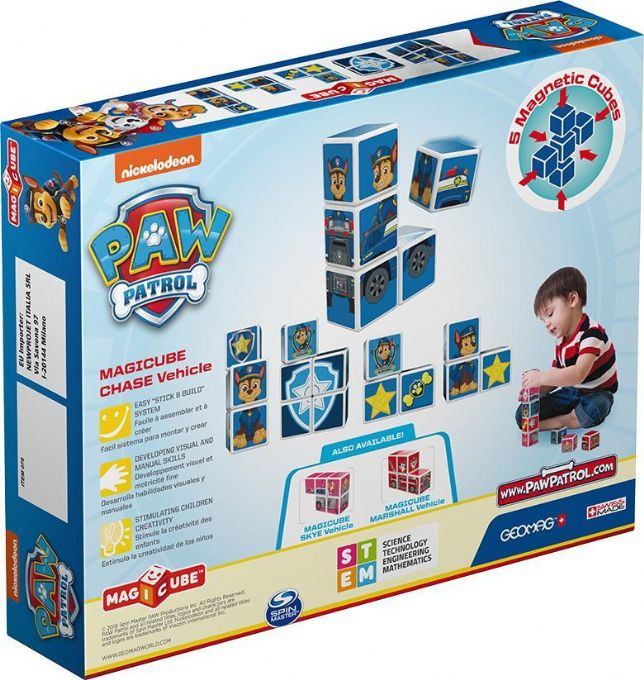 Geomag Magicube Paw Patrol Chase version 7