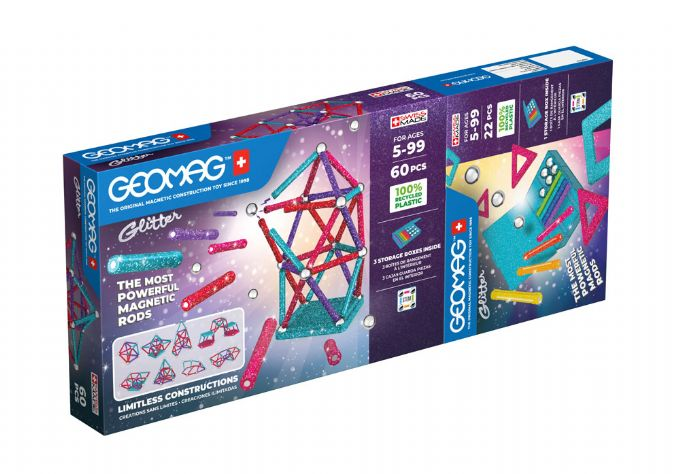 Geomag Glitter Double pack 22 60 pcs. version 1