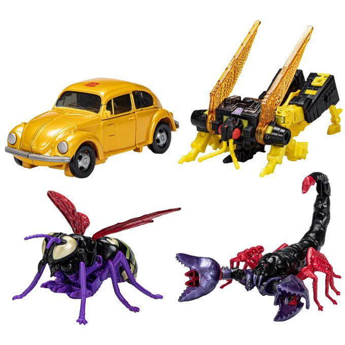 Transformers Buzzworthy Bumblebee 4-pack version 3