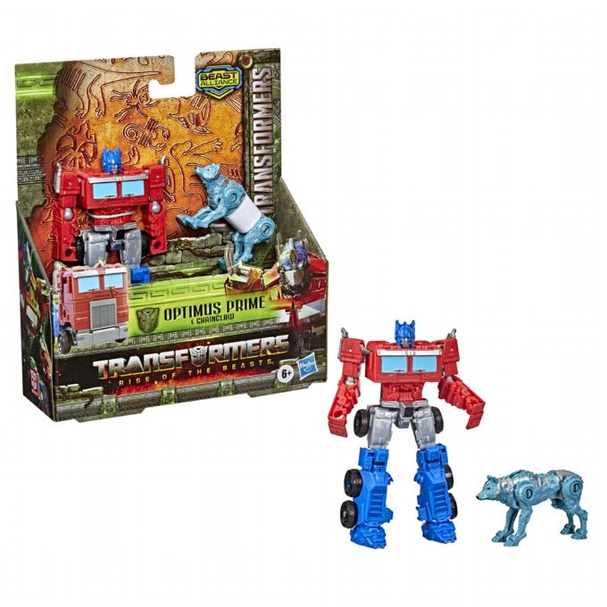 Transformers Optimus Prime & Chainclaw version 3
