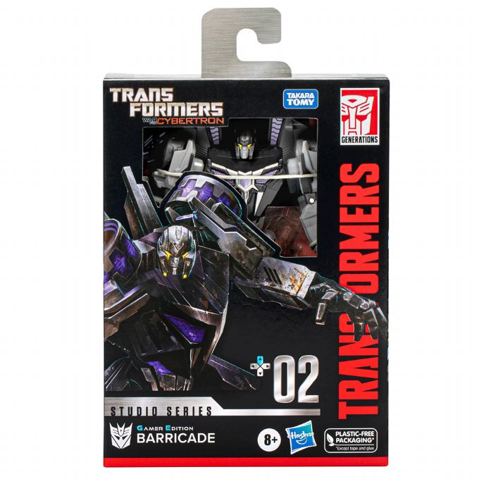 Transformers Gamer Edition Barricade version 2