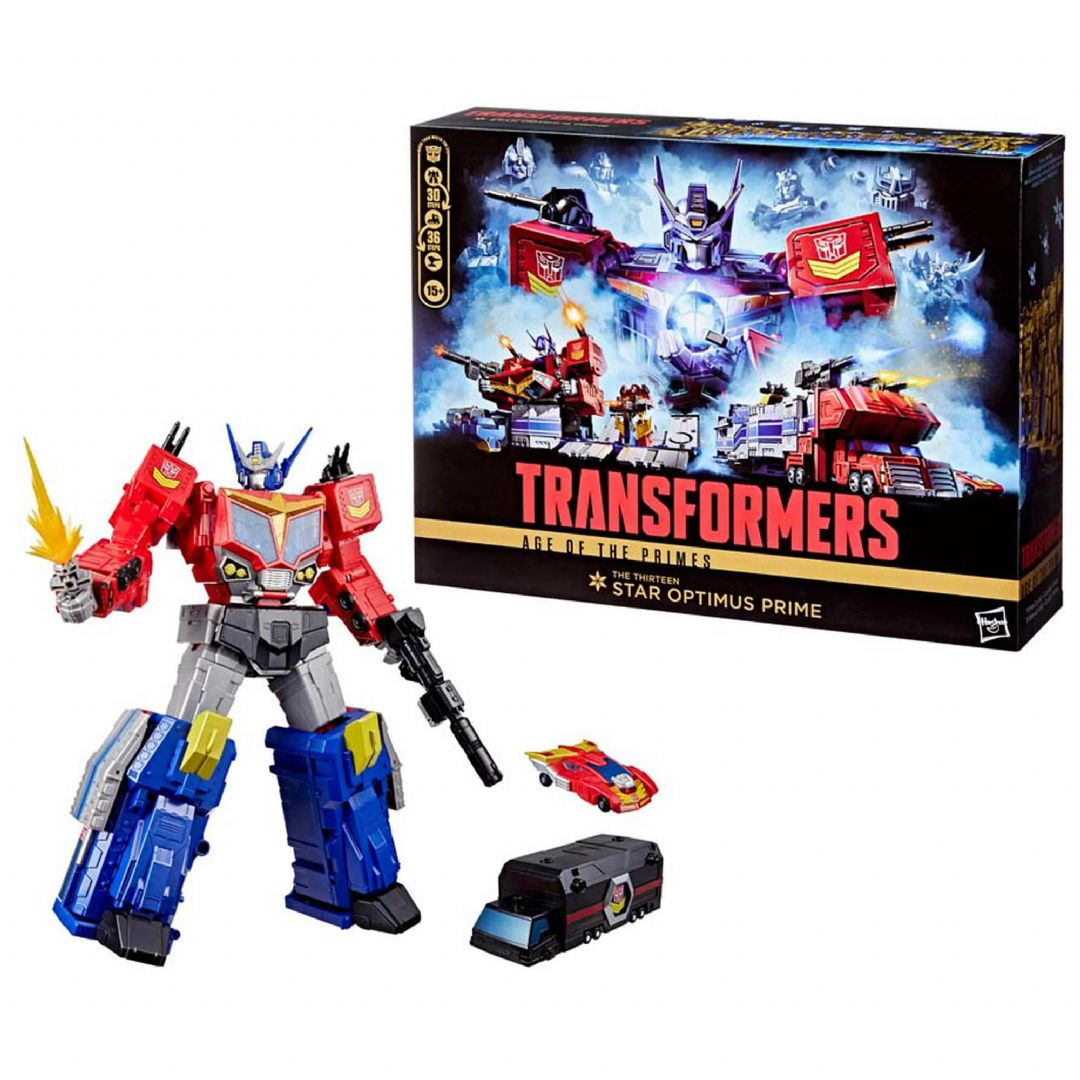 Transformers Titan Class Optimus Prime F Transformers Figurer Age of Primes G0470