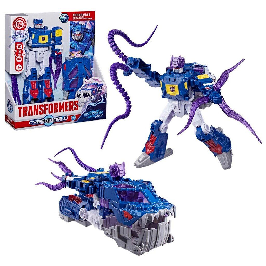 Transformers Cyberworld Soundwave Figur Transformers Cyberworld Soundwave Figur