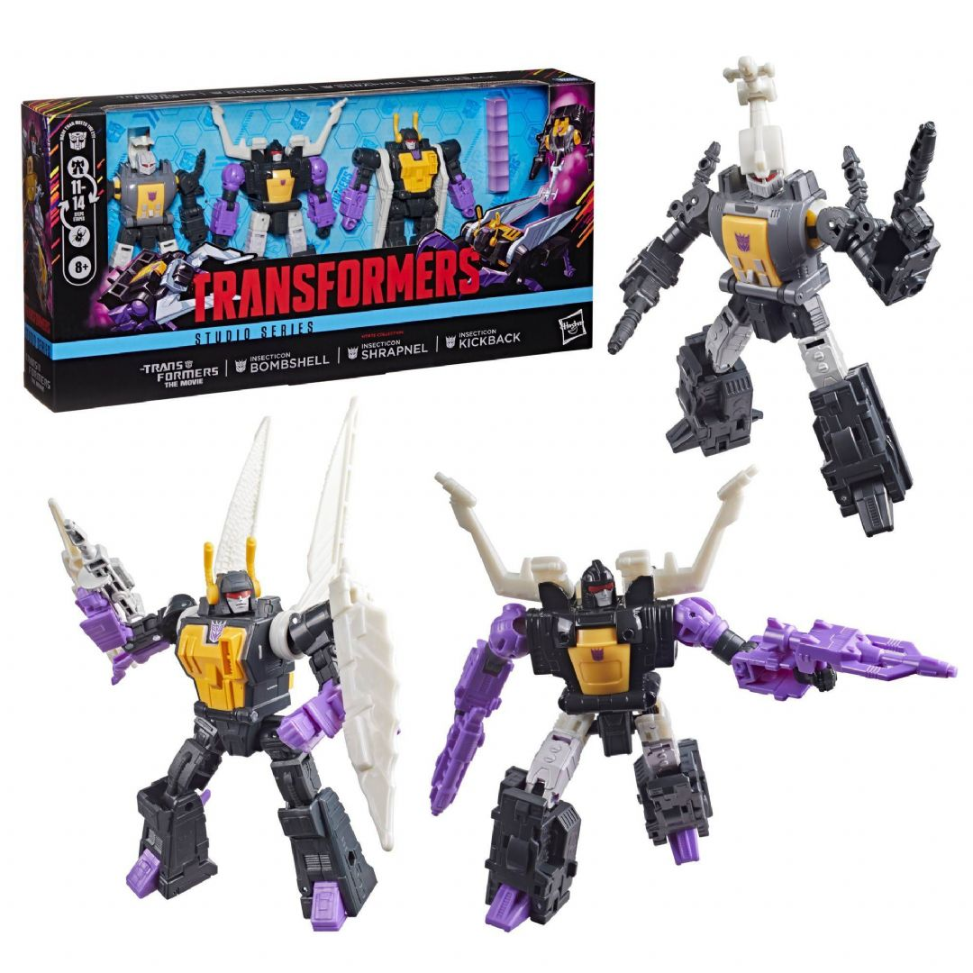 Transformers Studio Series 3-Pack Figur Transformers Studio Series 3-Pack Figur
