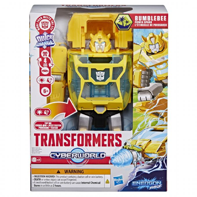 Transformers Cyberworld Bumblebee Figur version 2