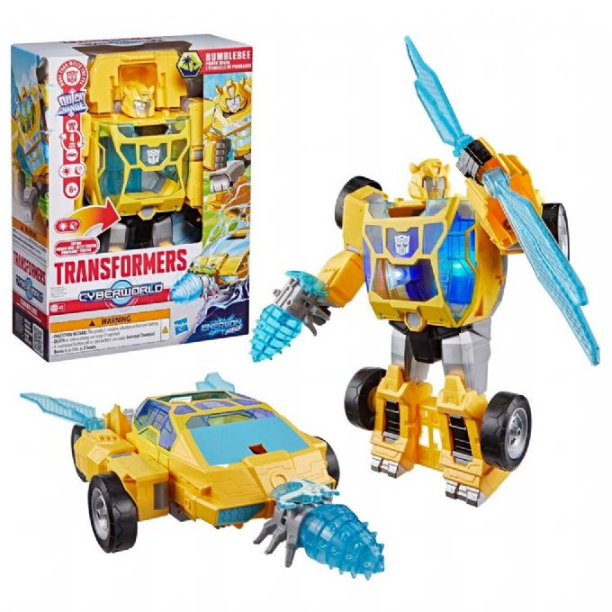 Transformers Cyberworld Bumblebee Figur version 1