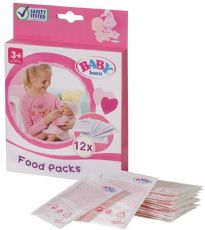 BABY born doll baby food 12 bags