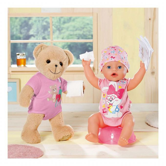 Baby Born Teddy Bear Pinkki 36 cm version 5