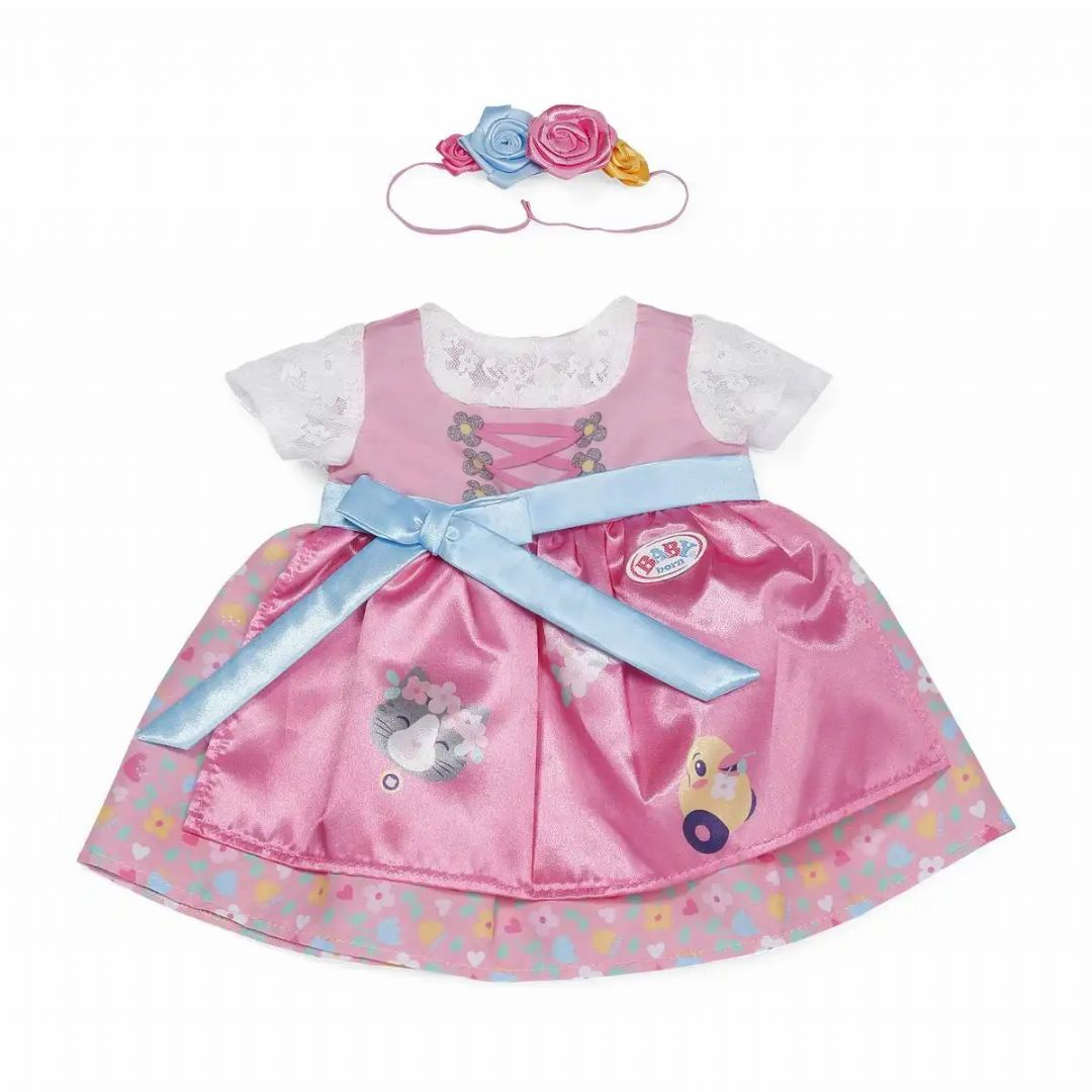 Baby Born Dirndl kjole 43cm