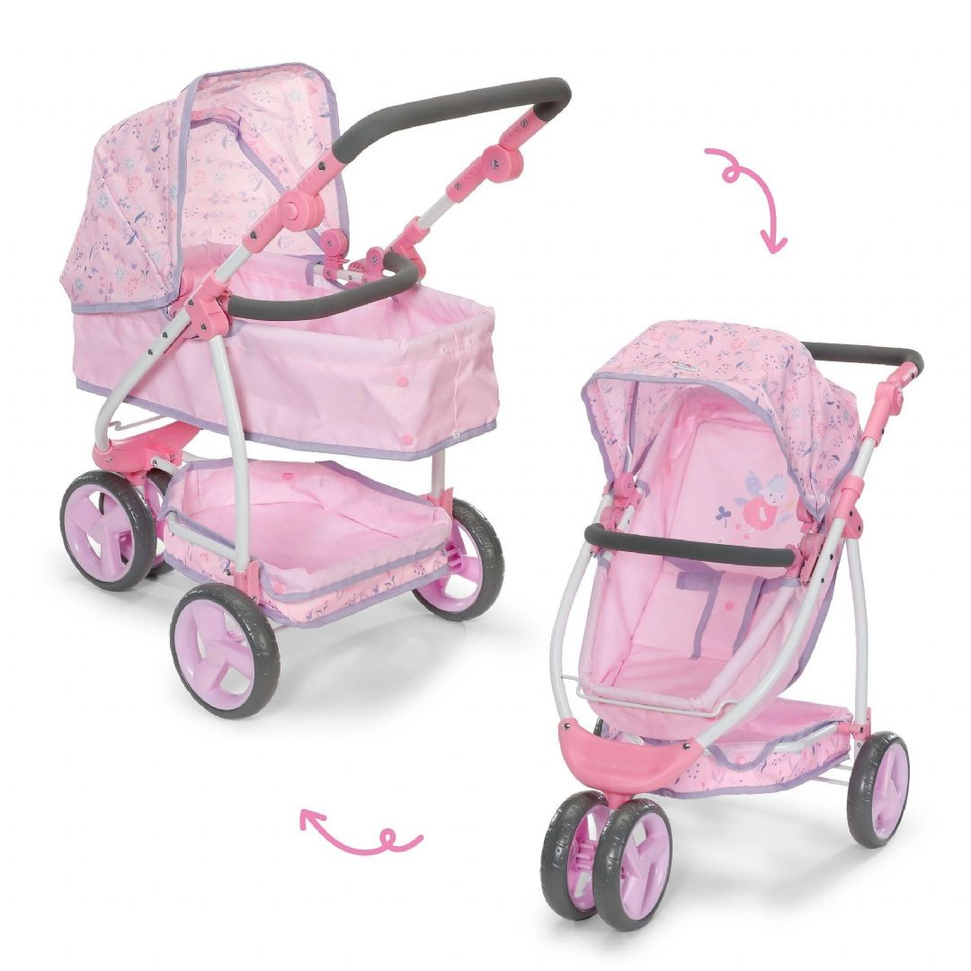 Baby Born Luksus Blomstret Dukkevogn Baby Born Dukkevogn 841082