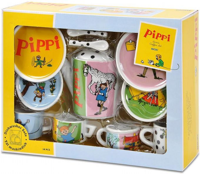 Pippi Kaffestel Porceln version 2