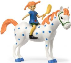 Pippi and the Little Old Man figure set