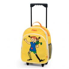 Peppi Pitktossu -matkalaukku, keltainen