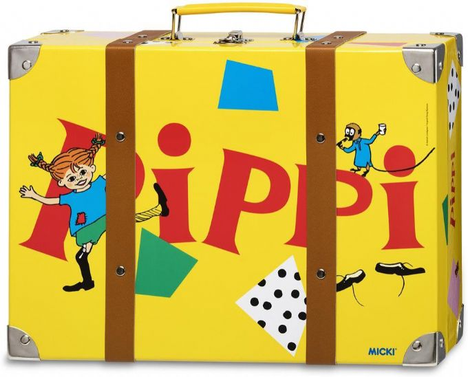 Pippi koffert Gul 32 cm version 2