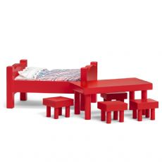 Pippi Furniture Set - Bed, table and chairs