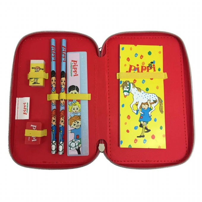 Pippi Longstocking Pencil case with contents version 4