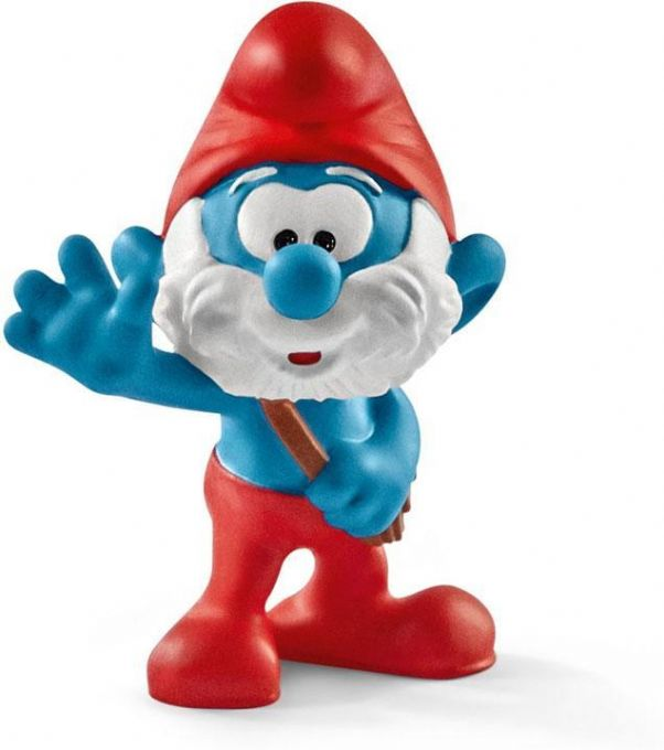 Smurf house with 2 figures version 3