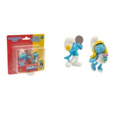 Väriä vaihtava smurffina 87547A box