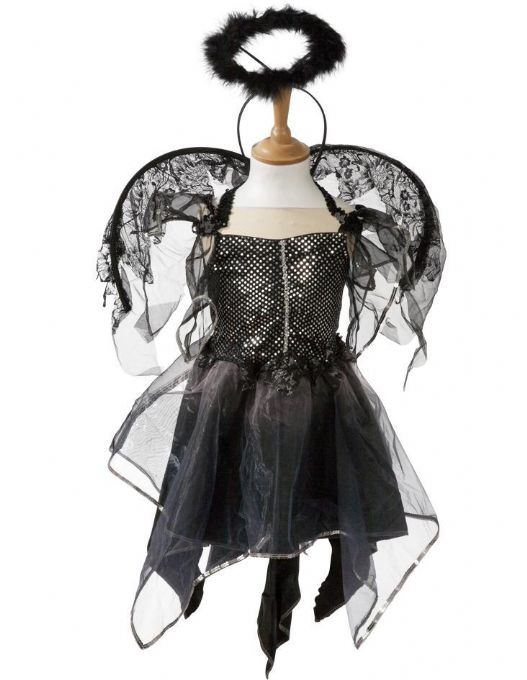 Black angel with halo 116 cm version 1