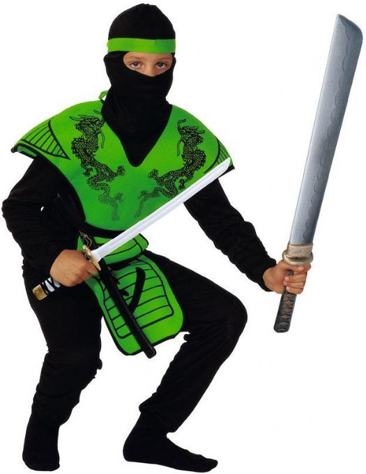 Grn Ninja Fighter Dragt 160 cm version 1